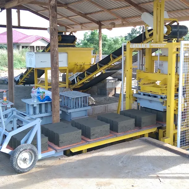 Semi-automatic Concrete Block Making Machines