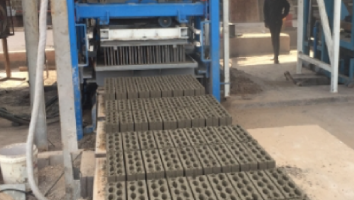 Concrete Block Machine