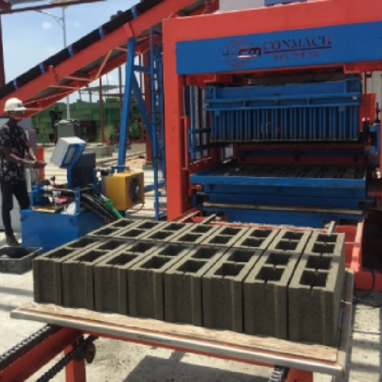 Concrete Block Machine