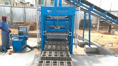 Concrete Block Machine Safety