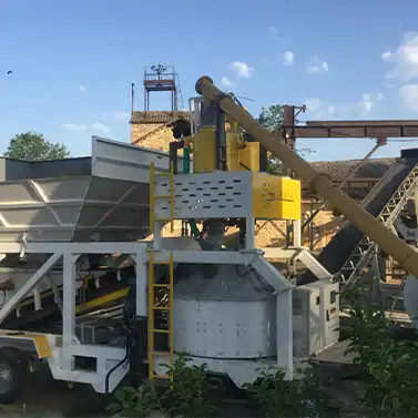 Small Concrete Batch Plant